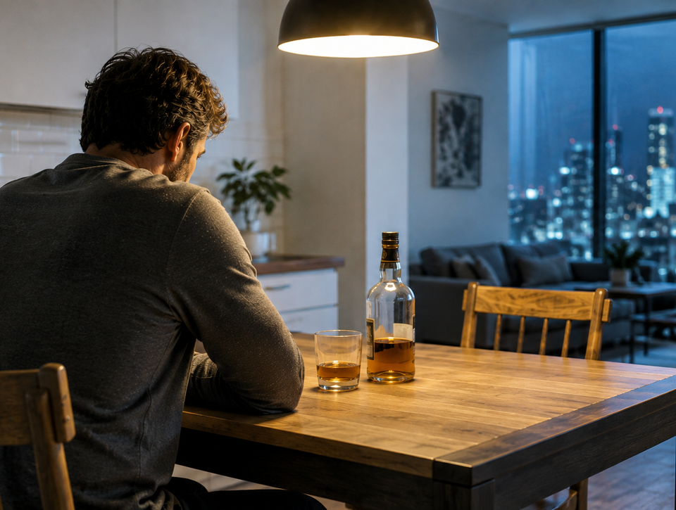 Muži podľa novej štúdie reagujú na samotu alkoholom inak než ženy