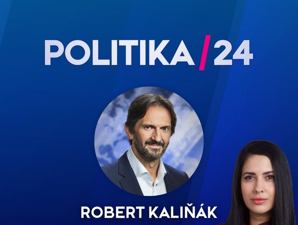 Pozvanie do relácie Politika 24 prijal minister obrany Robert Kaliňák