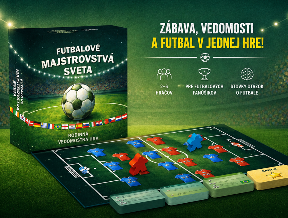 Nová futbalová hra, ktorá zabaví celú rodinu