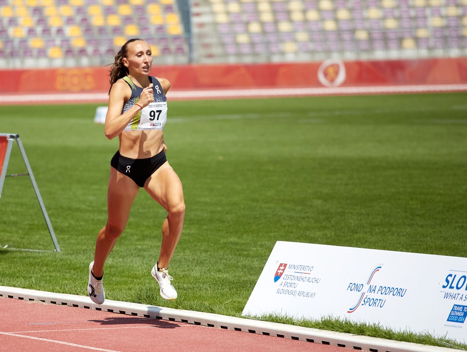 GAJANOVÁ v Göteborgu prvá, vytvorila slovenský rekord na 1000 m