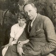 A.A.Milne a jeho syn Christopher Robin