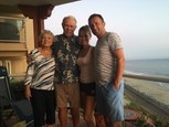 Ondrej Kandráč s rodinou dovolenkuje v LA