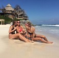 Erika Barkolová na dovolenke v Mexiku s dcérami