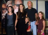 Bruce Willis s exmanželkou a s dcérami