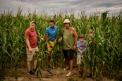 Prázdniny - Nakrúcanie v kukurici