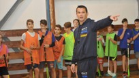 Florbalový tréning žiakov ZŠ Vranov nad Topľou 