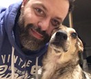 Martin Chynoranský a jeho pes