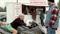 Vdova, Čobejová na motorke