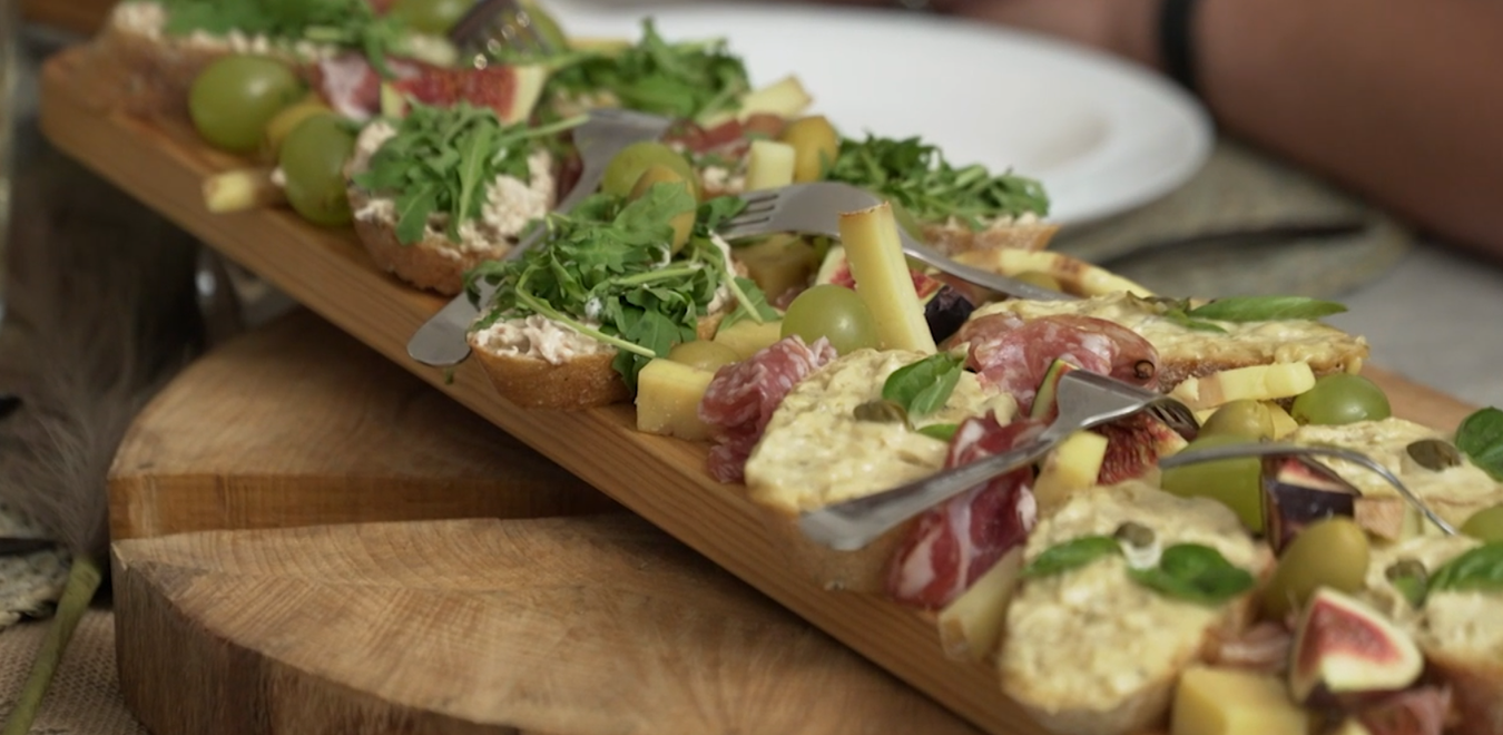 Predjedlo: Na drevenom lopáriku