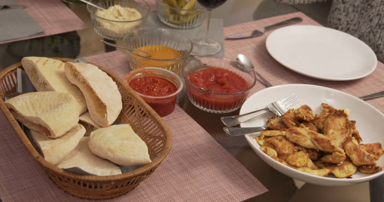 Predjedlo: Míny z Golanských výšin