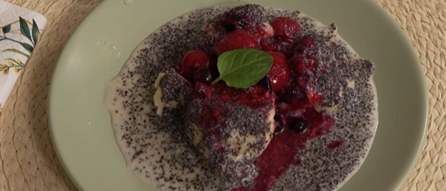 Dezert: Formikárium na snehu