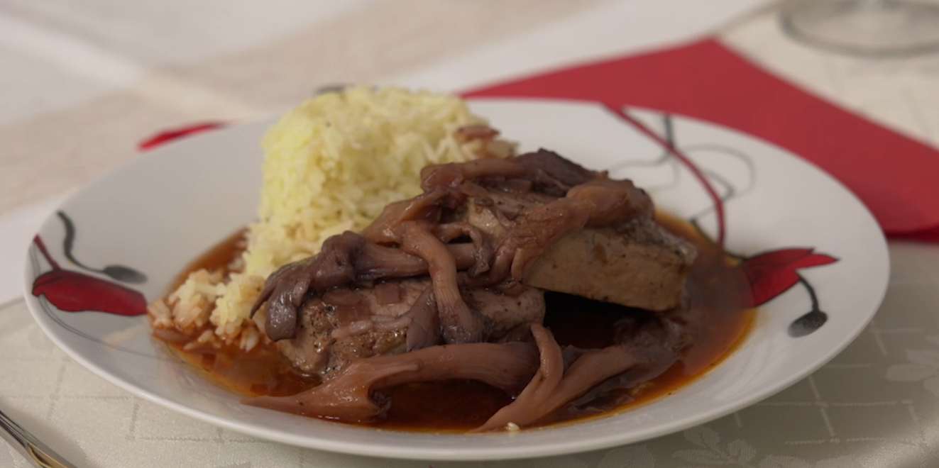 Hlavné jedlo:  Na červenom stojí svet