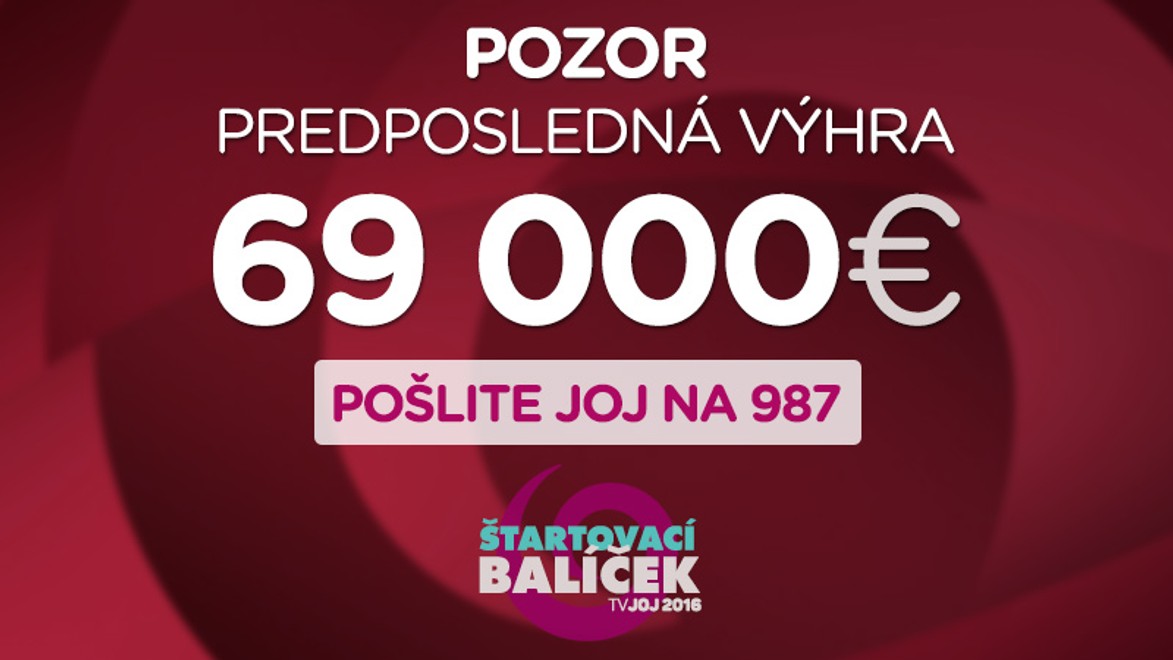 PREDPOSLEDNÁ VÝHRA 69 000 EUR!