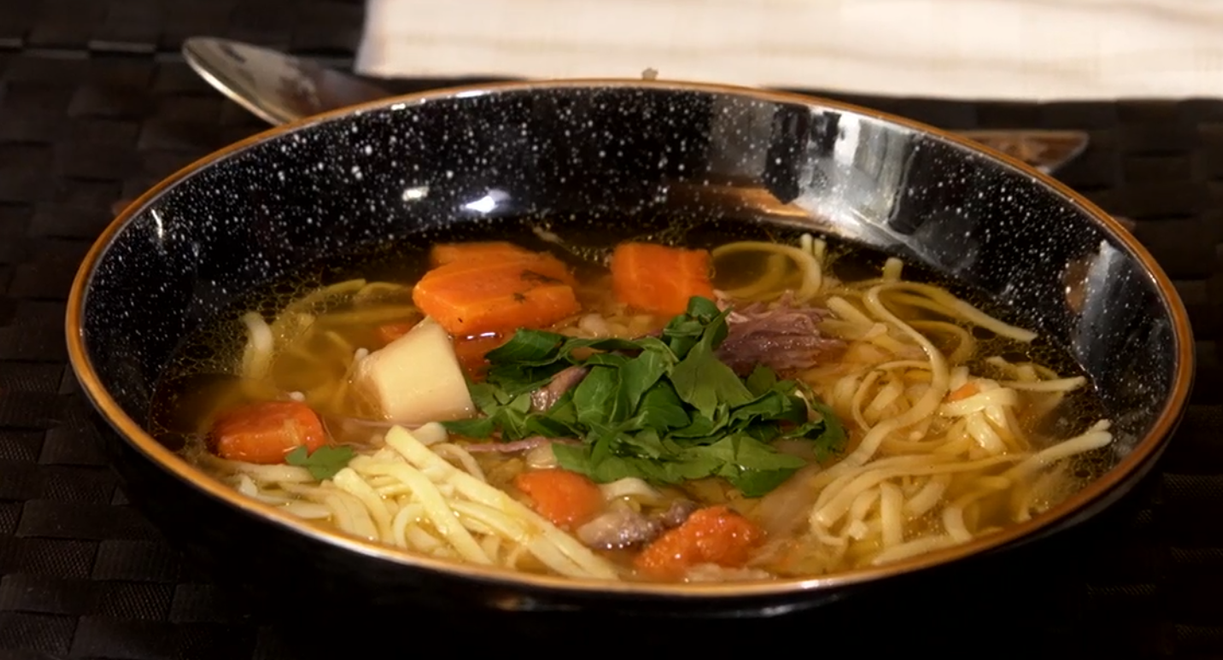 Polievka: Dobrú chuť Dunčo..