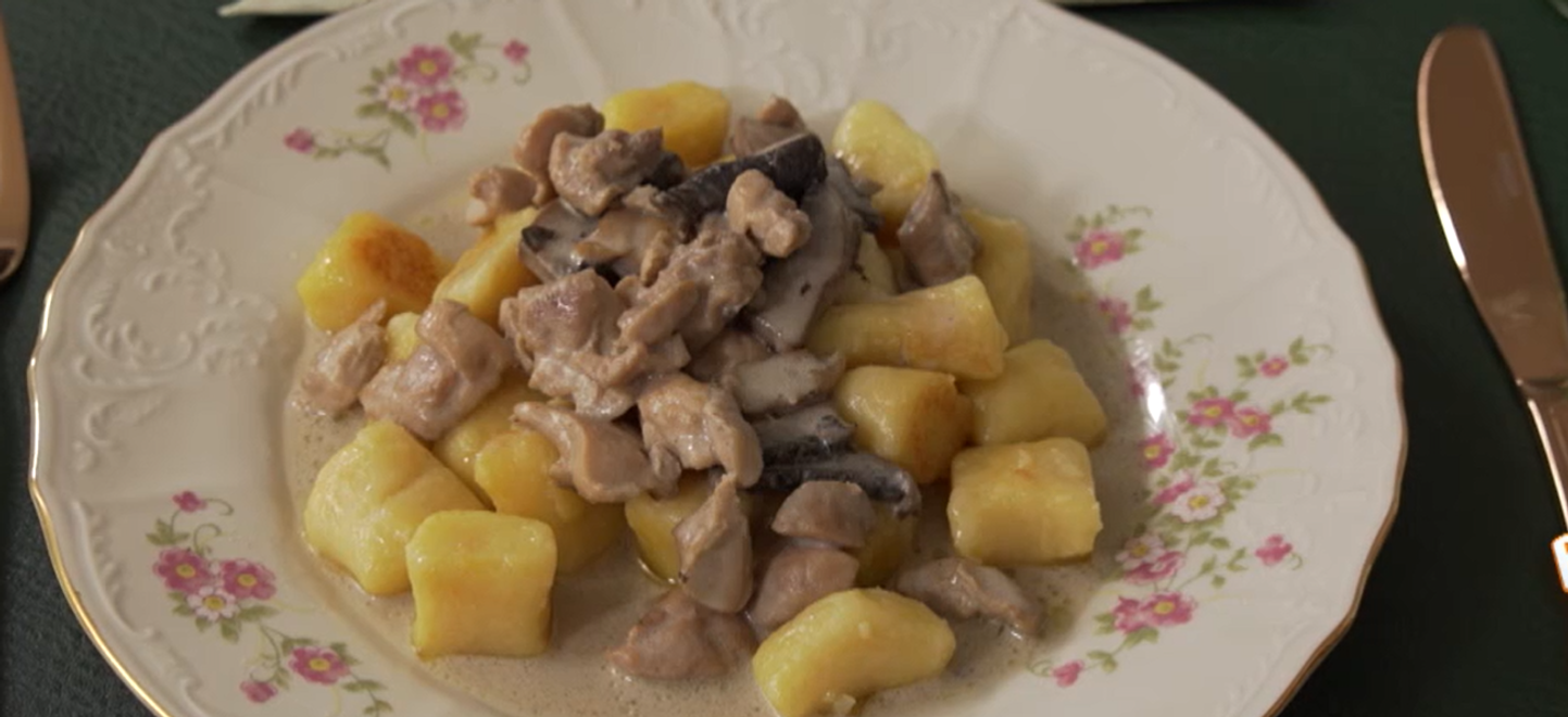 Hlavné jedlo: Lesný vták