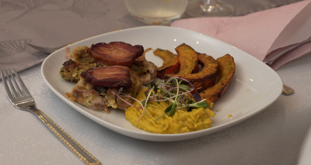 Hlavné jedlo: Noha pod perinkou