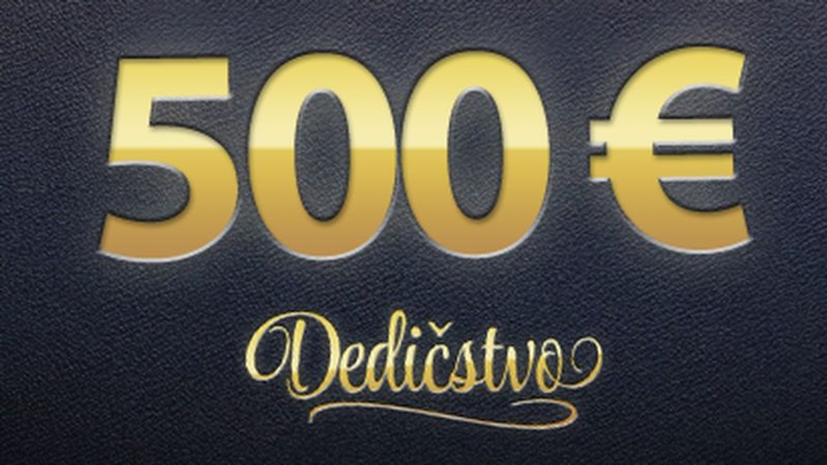 500 eur posielame do Geče