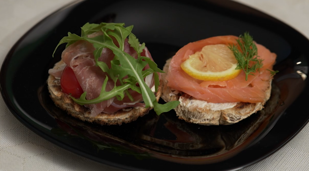 Predjedlo: Ružové kruhy