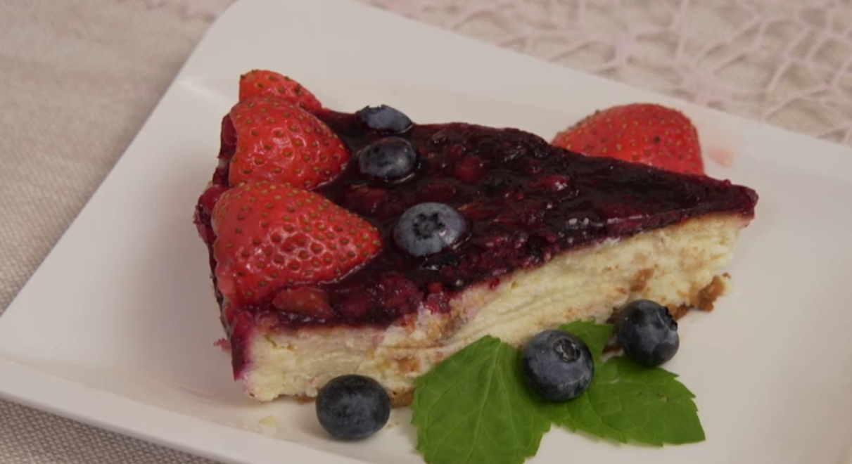 Dezert: Jahodový sen v bielom plášti