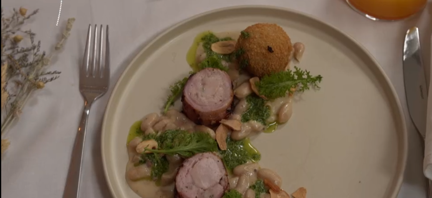 Hlavné jedlo: Zrolovaný ušiak