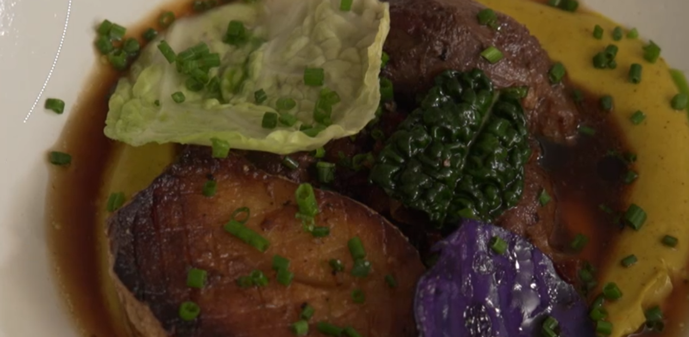 Hlavné jedlo: Holub v lese