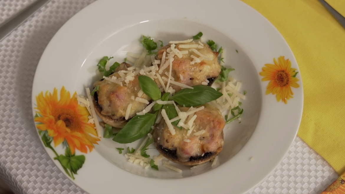 Predjedlo: Rošáda v bielych klobúkoch