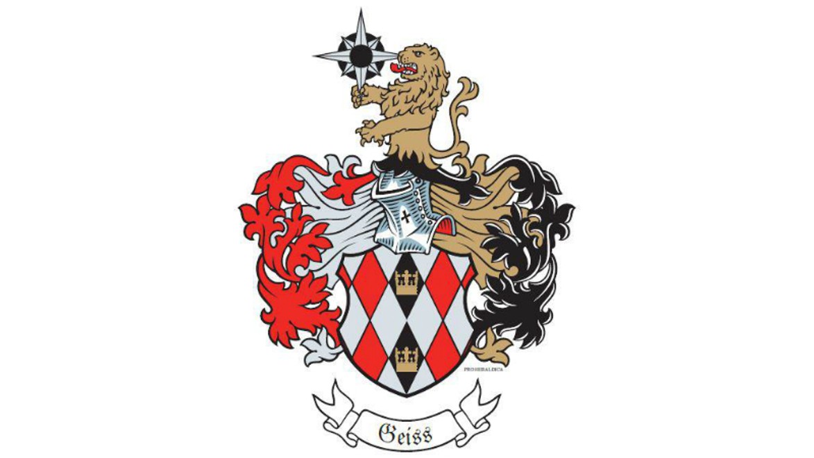Geissenovci majú vlastný erb!