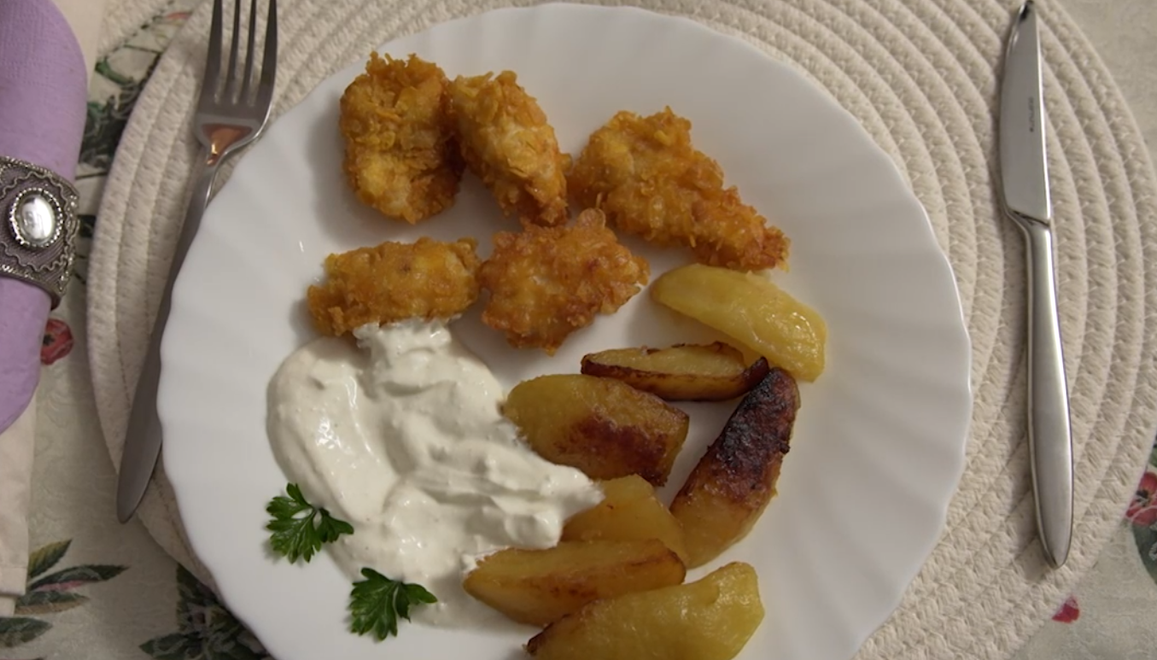 Hlavné jedlo:  Zvládne aj 13 ročný...