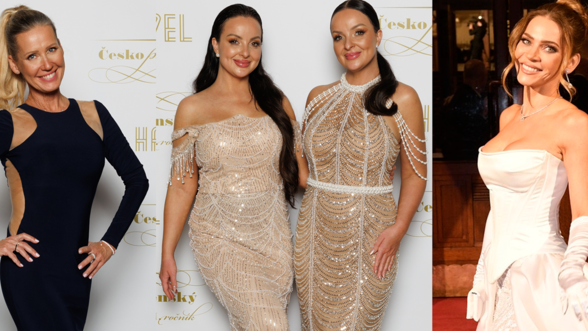 Slovenky na Československém plese v Praze: Verešová jako diva večera?