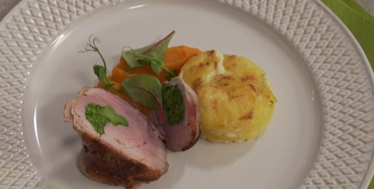 Hlavné jedlo: Zvrteľ od svinky