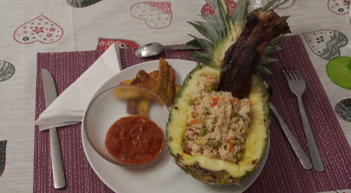 Hlavné jedlo: Riz Beounga