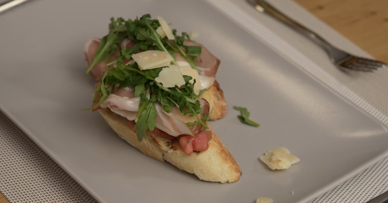 Predjedlo:  Na vrchole hoblinky