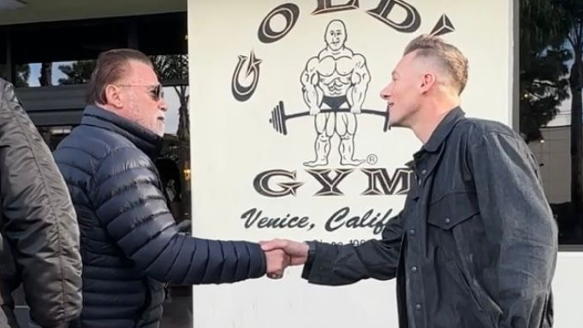 Thomas Puskailer to znova dokázal: V Amerike si podal ruku s Arnoldom Schwarzeneggerom!