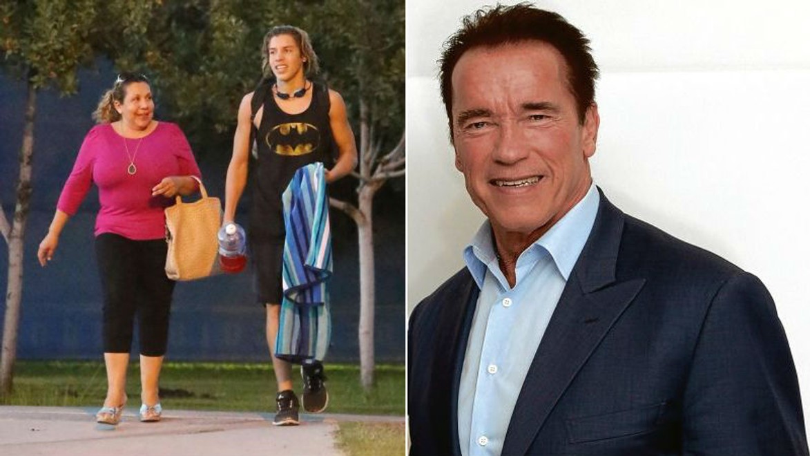 Schwarzeneggerov "ľavoboček": Svalnáč nevlastného syna nezaprie!