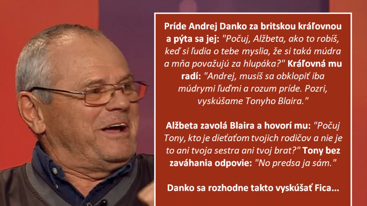 Vtip o Andrejovi Dankovi valcuje internet: Toto nepochopil ani samotný kapitán!