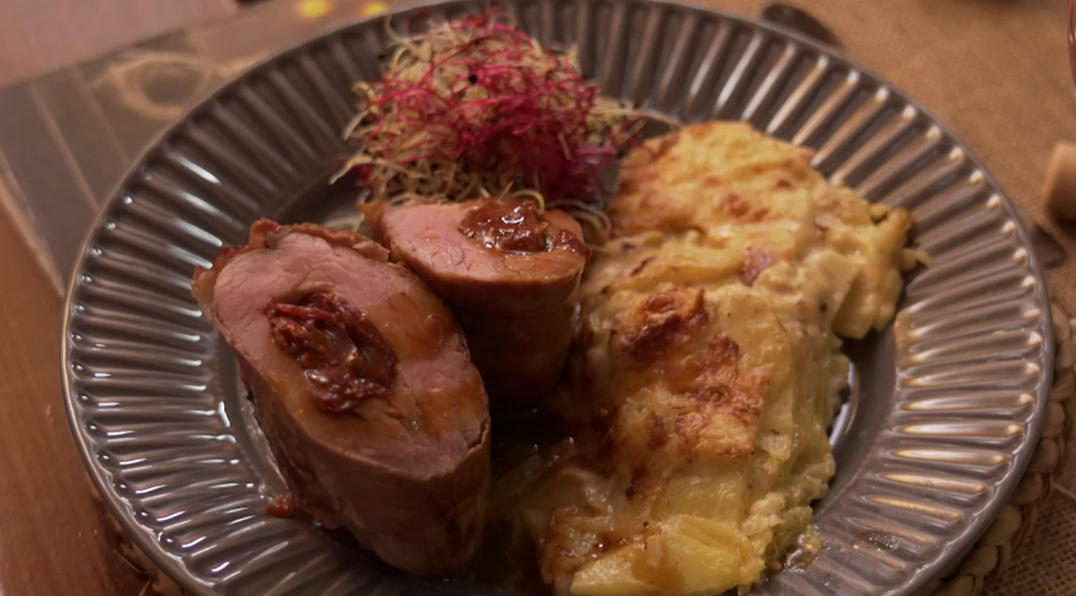 Hlavné jedlo: Calciattore gratino