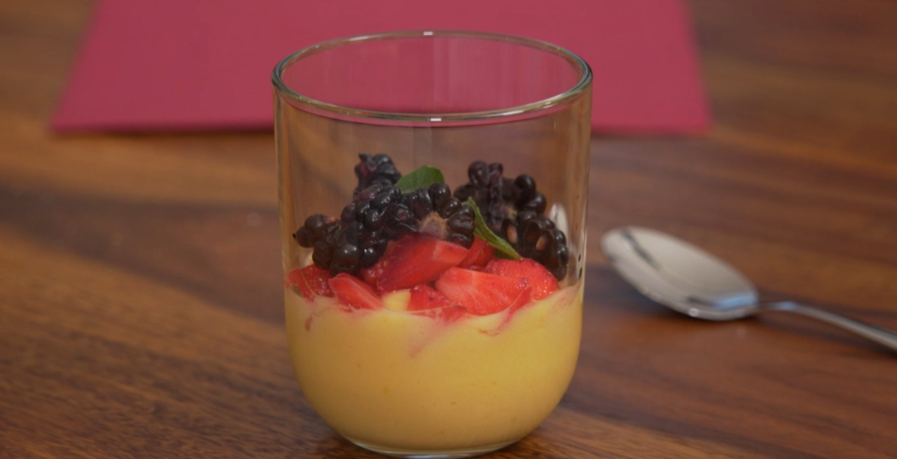 Dezert: Vínečko bíle