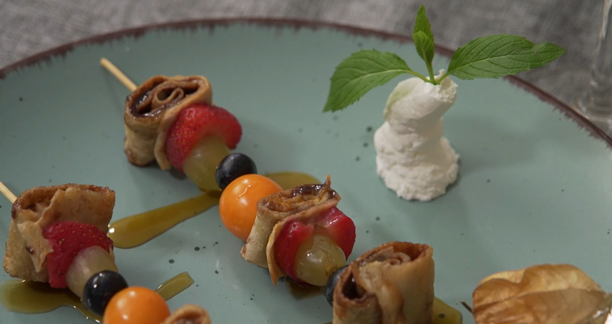 Dezert: Sladký snehuliak