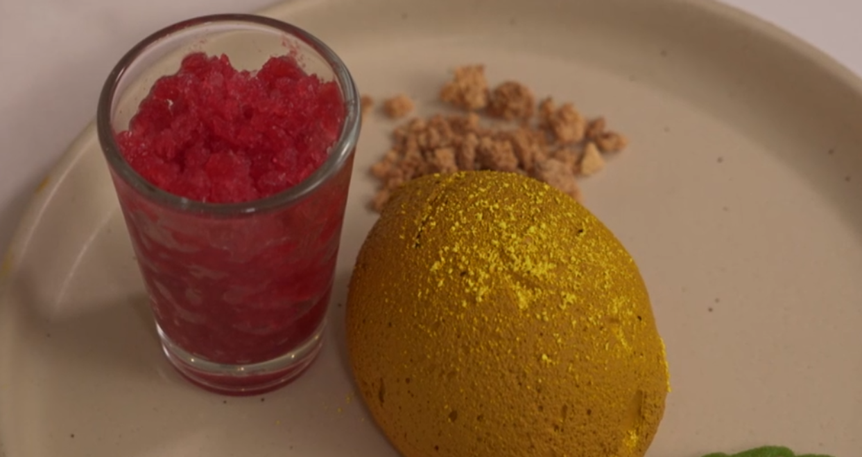 Dezert: Sladký orech v kyslom?