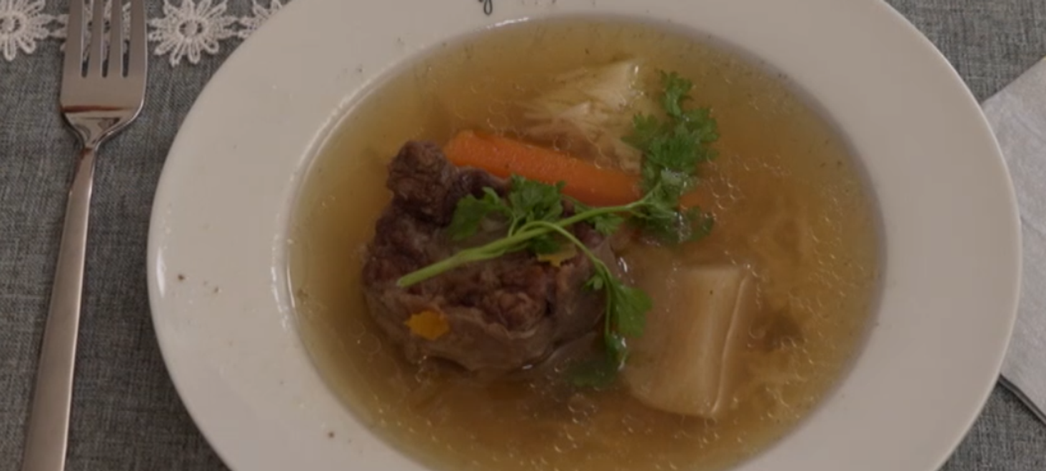 Polievka: Chvostíkové welness