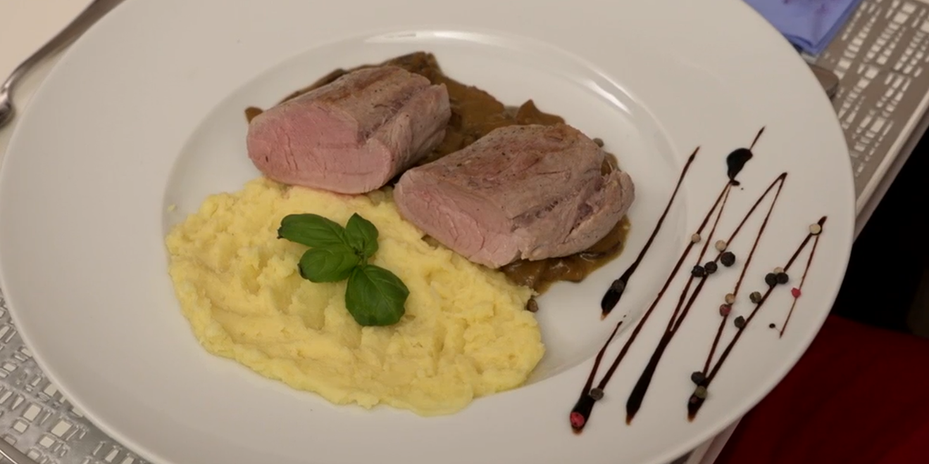 Hlavné jedlo: Bonsoir amis