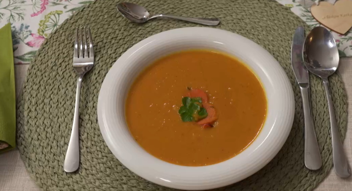 Polievka: Pripečená