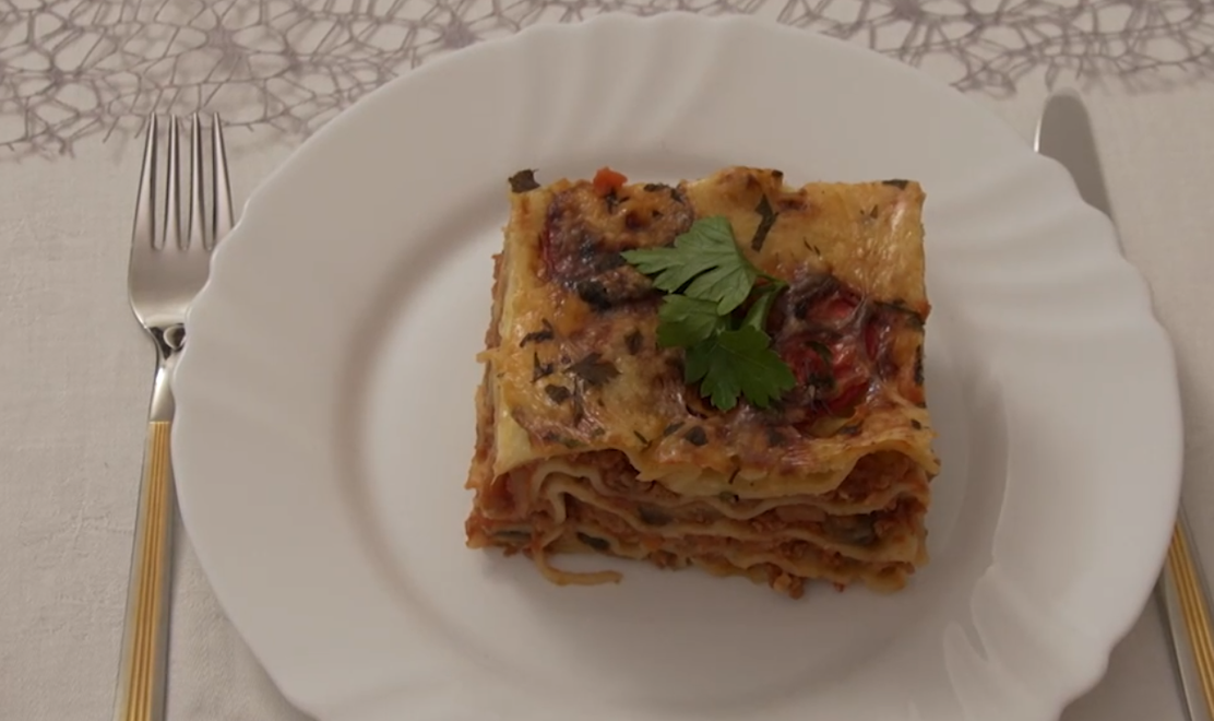 Hlavné jedlo: Talianske vegetariáno