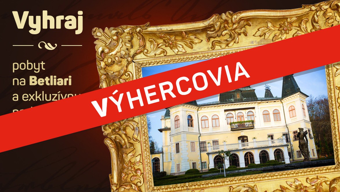 Spoznali sme víťazov súťaže s 1890: Kto vyhral exkluzívnu prehliadku a pobyt na Betliari?