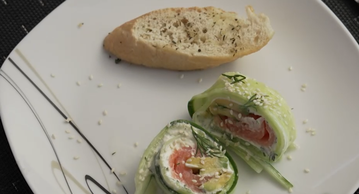 Predjedlo:  Zelený kolotoč