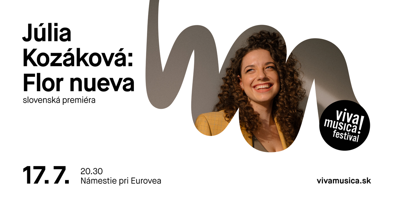 Poézia v hlase, rytmus v srdci i hudba v záhradách:  Júlia Kozáková a Vivi Vassileva v premiére na festivale Viva Musica!