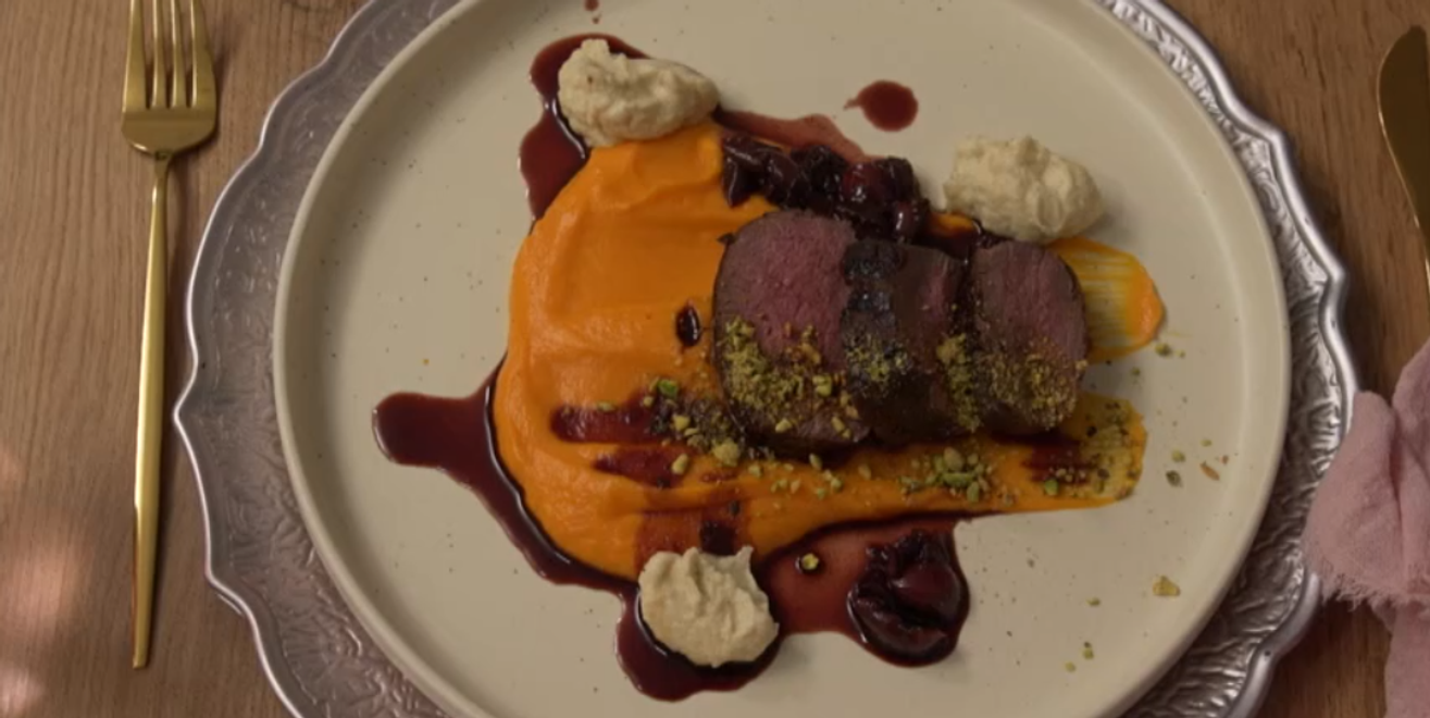 Hlavné jedlo: Spečený koreň