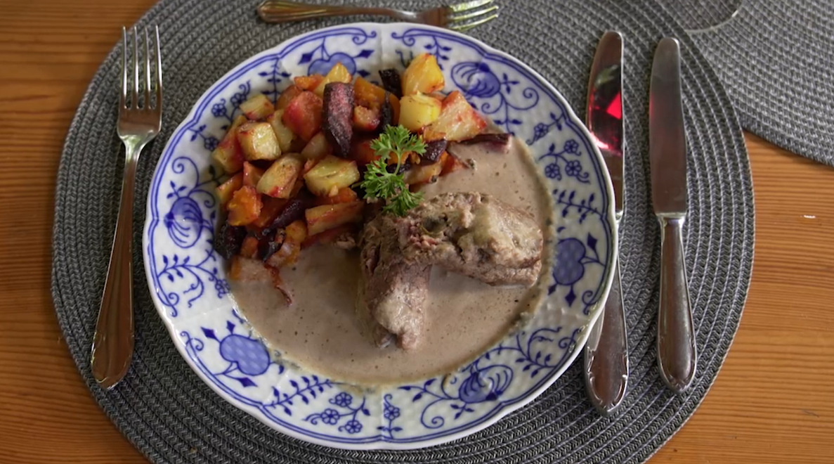 Hlavné jedlo: Zrolované Cow Bells