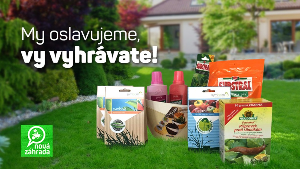 My oslavujeme, vy vyhrávate: Facebooková stránka Novej záhrady má už desaťtisíc fanúšikov!