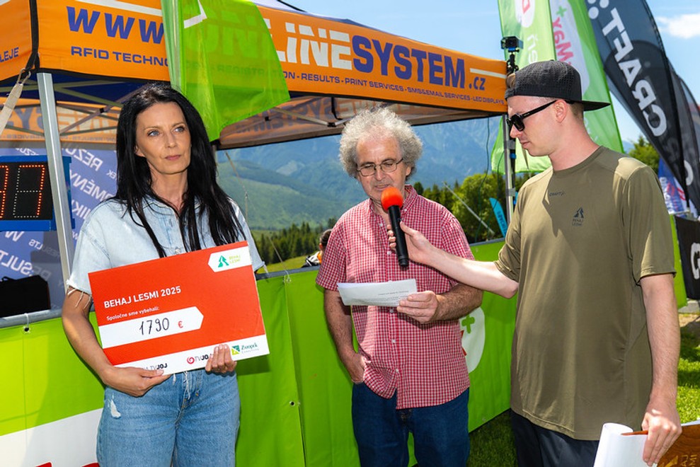 Bežci v Bachledovej doline pomohli Juliáne sumou 1790 €